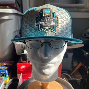 2016 NCAA College World Series OMAHA SnapBack Hat 10 YEAR ANNIVERSARY REFLECTIVE